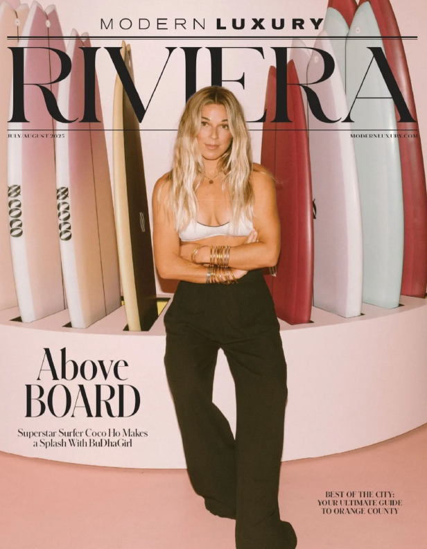 Modern Luxury Jul/August Cover image with Coco Ho