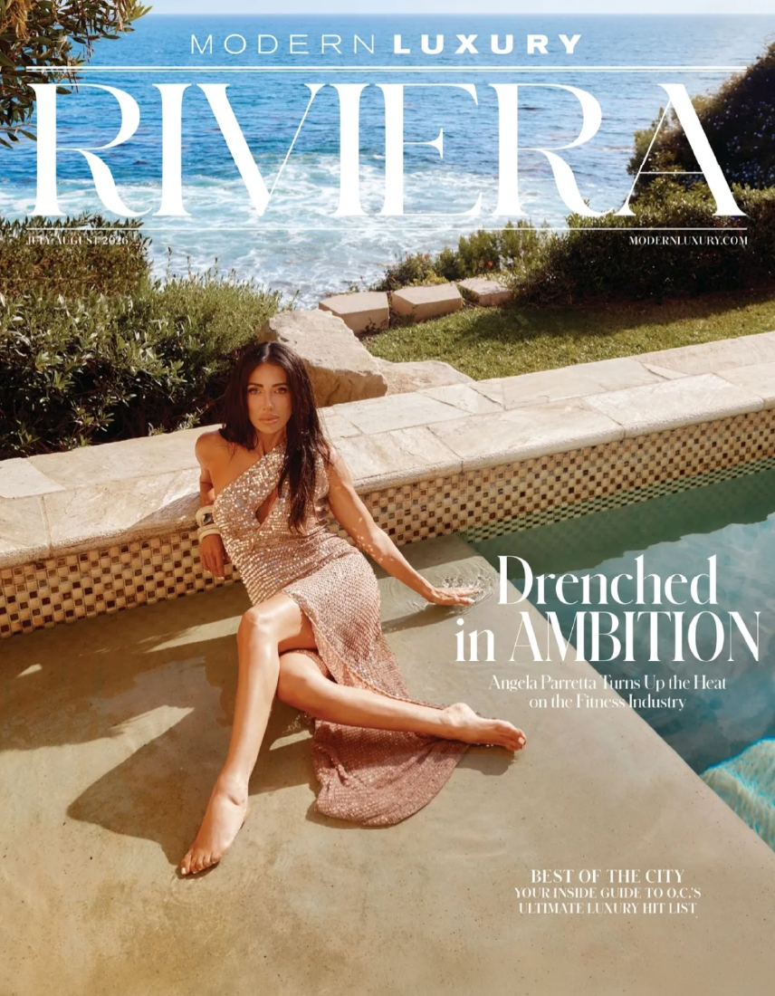 Modern Luxury Riviera OC Magazine Cover July/August 2026
